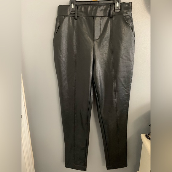 BBJ Los Angeles brand size M stretch waist black leggings- NWT - Picture 2 of 10